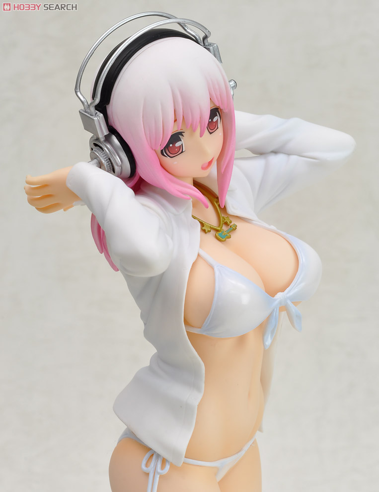 SoniComi (Super Sonico) - Sonico - Skytube - 1/6 - Gravure Swimsuit, White ver. (Alphamax) photo 7