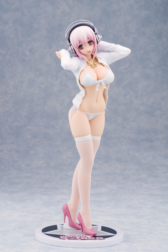 SoniComi (Super Sonico) - Sonico - Skytube - 1/6 - Gravure Swimsuit, White ver. (Alphamax) photo 8