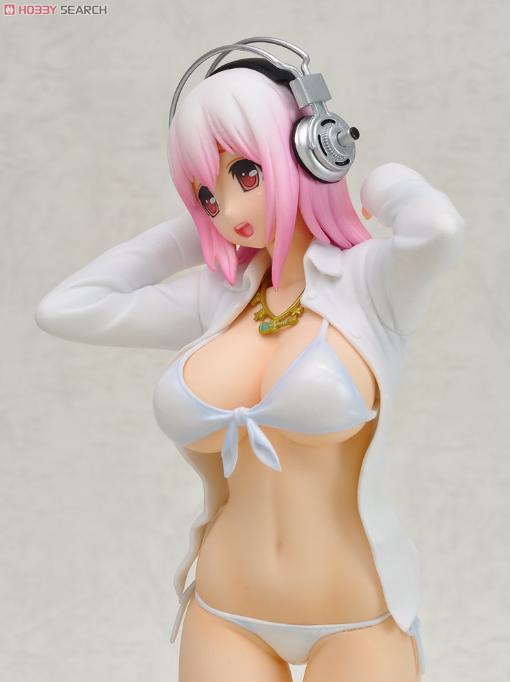 SoniComi (Super Sonico) - Sonico - Skytube - 1/6 - Gravure Swimsuit, White ver. (Alphamax) photo 9