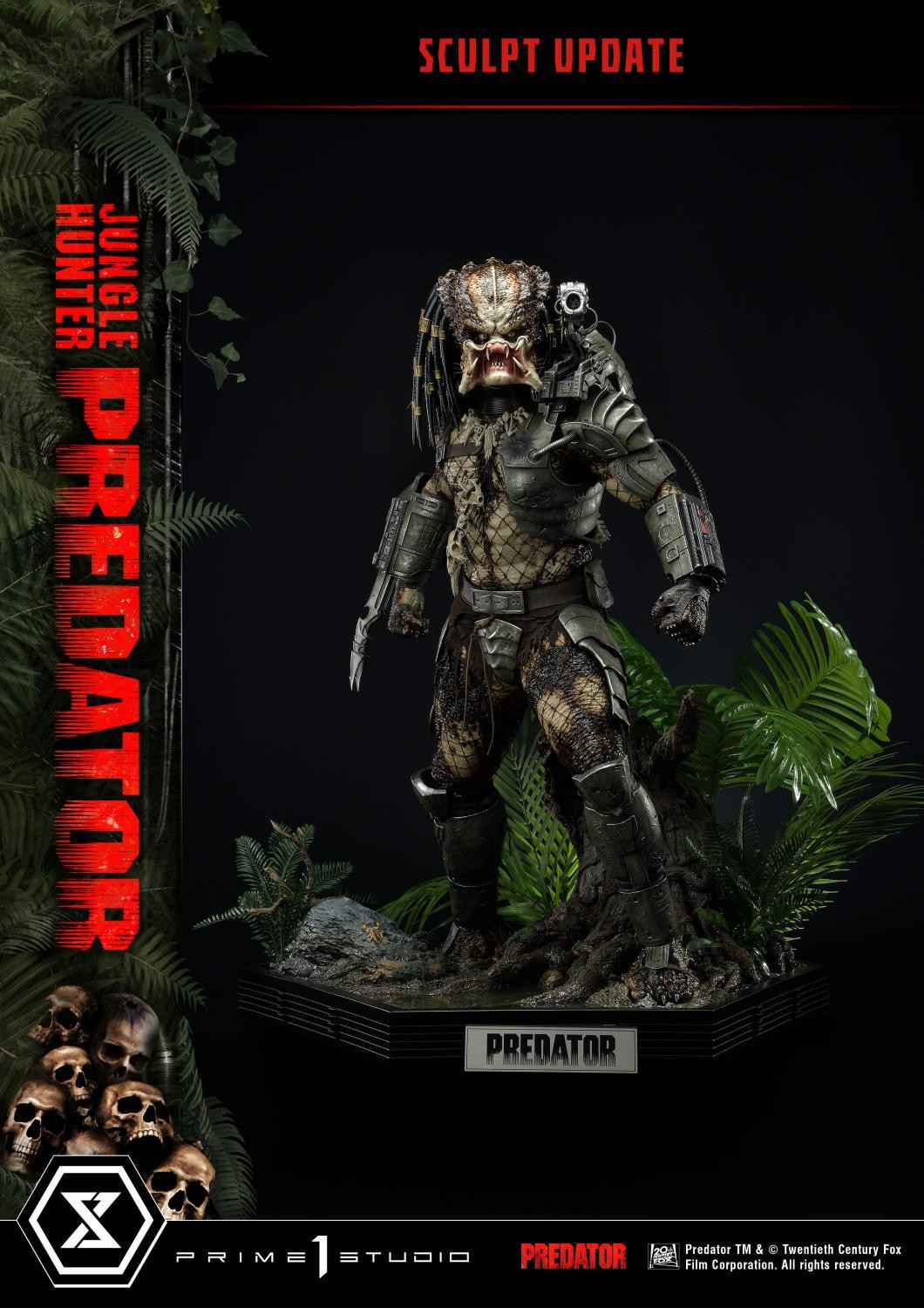 Predator - Museum Masterline Series  (MMPR-01DXS) - 1/3 - DX Bonus Version (Prime 1 Studio)