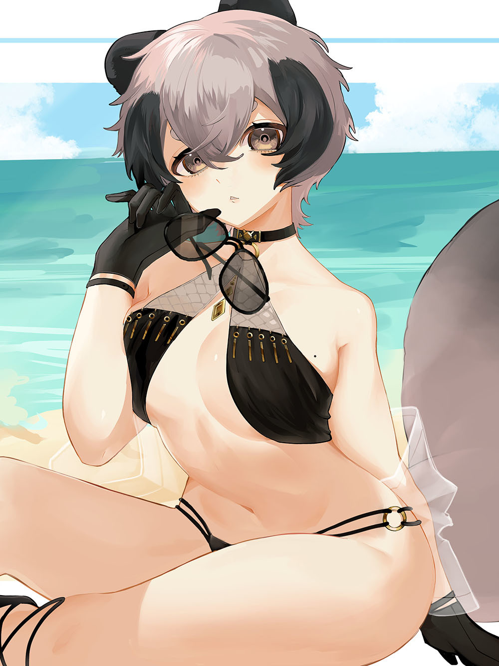 Original - Kemonomimi Gakuen - Hayashi Riri - 1/7 (B'full)