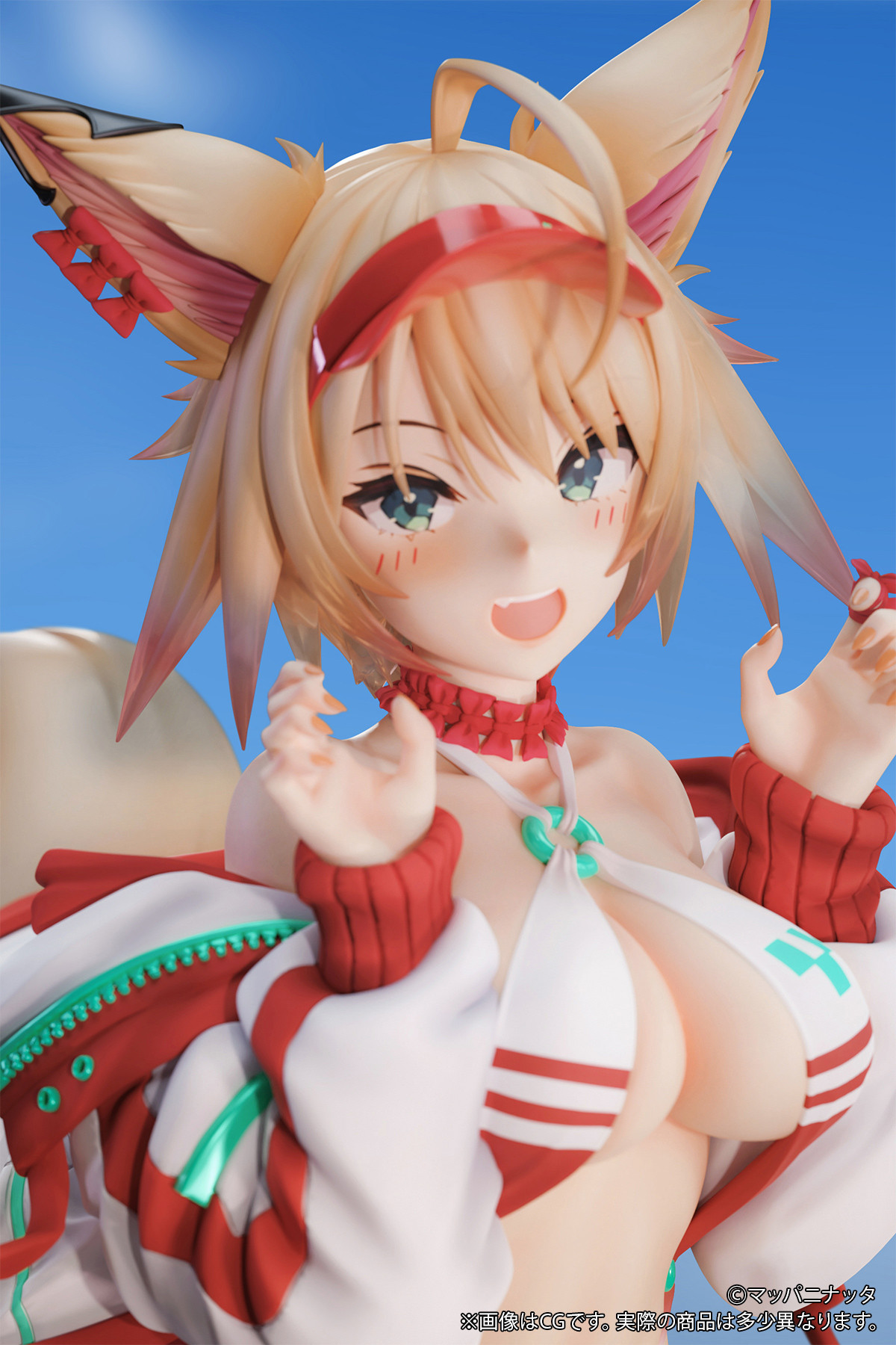 Original - Kemonomimi Gakuen - Fennec Shalit - 1/7 - Jacket On Ver. (B'full)