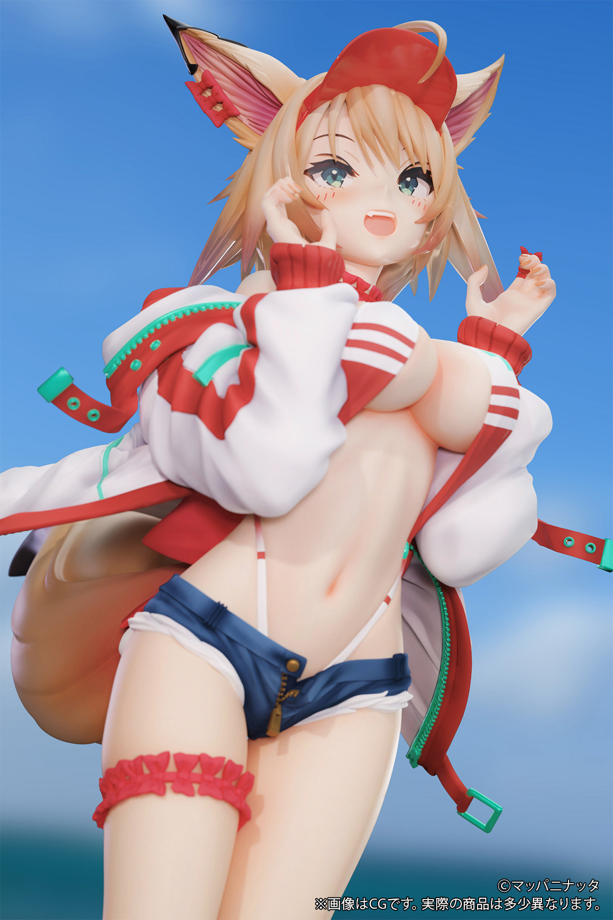 Original - Kemonomimi Gakuen - Fennec Shalit - 1/7 - Jacket On Ver. (B'full)