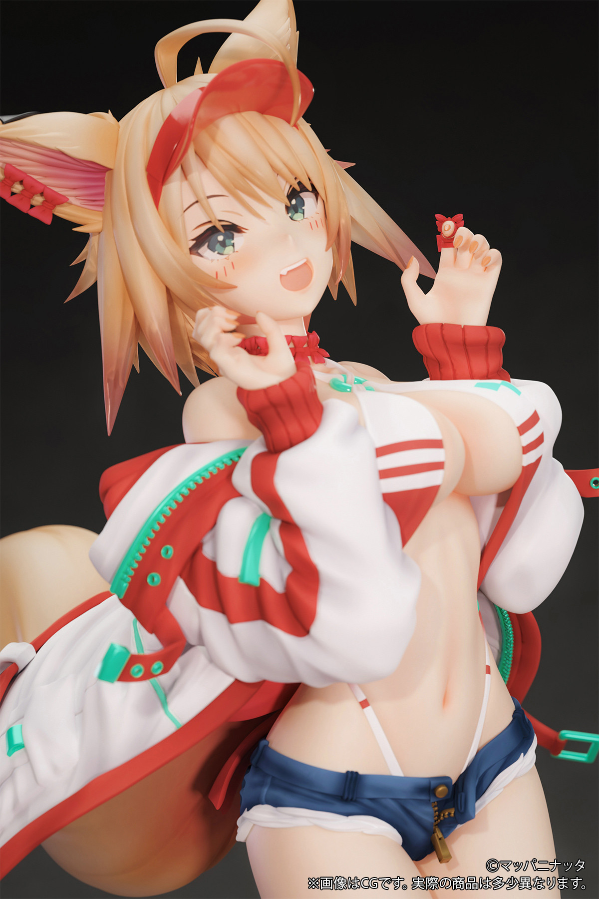 Original - Kemonomimi Gakuen - Fennec Shalit - 1/7 - Jacket On Ver. (B'full)