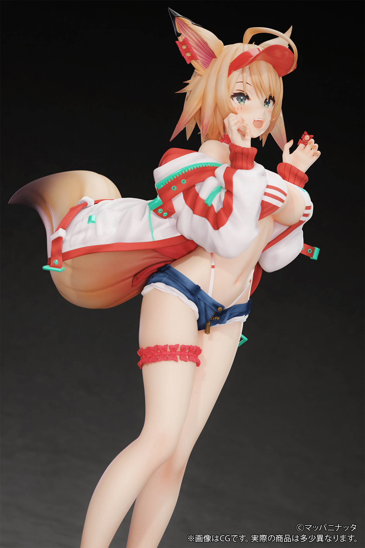 Original - Kemonomimi Gakuen - Fennec Shalit - 1/7 - Jacket On Ver. (B'full)