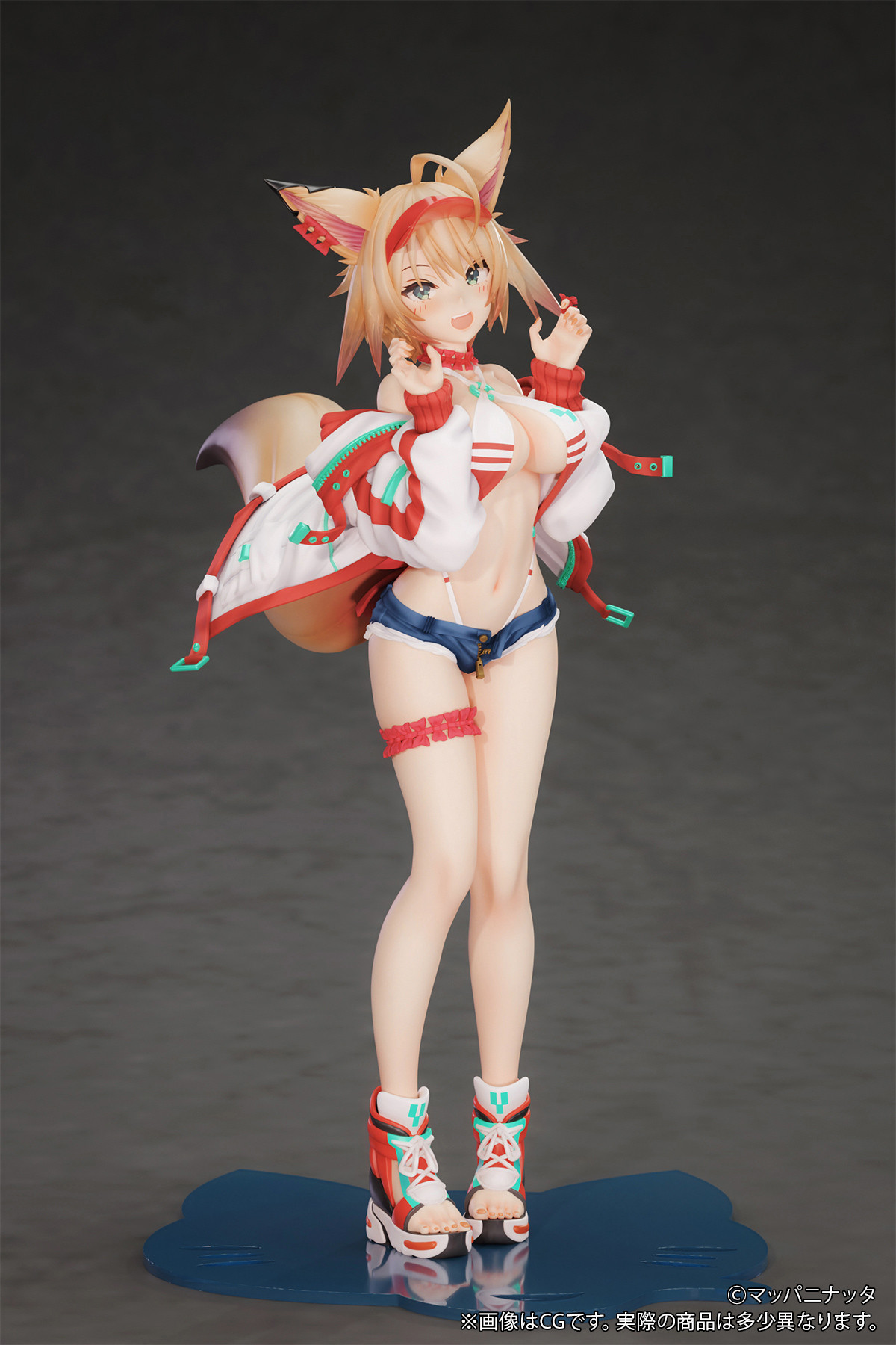 Original - Kemonomimi Gakuen - Fennec Shalit - 1/7 - Jacket On Ver. (B'full)