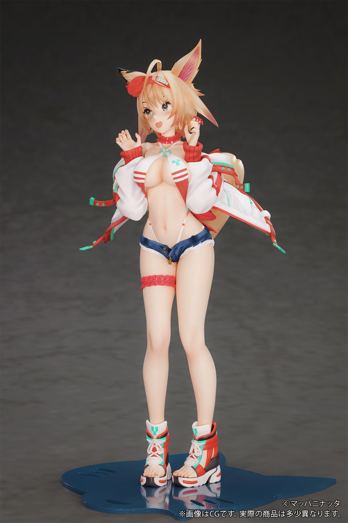 Original - Kemonomimi Gakuen - Fennec Shalit - 1/7 - Jacket On Ver. (B'full)