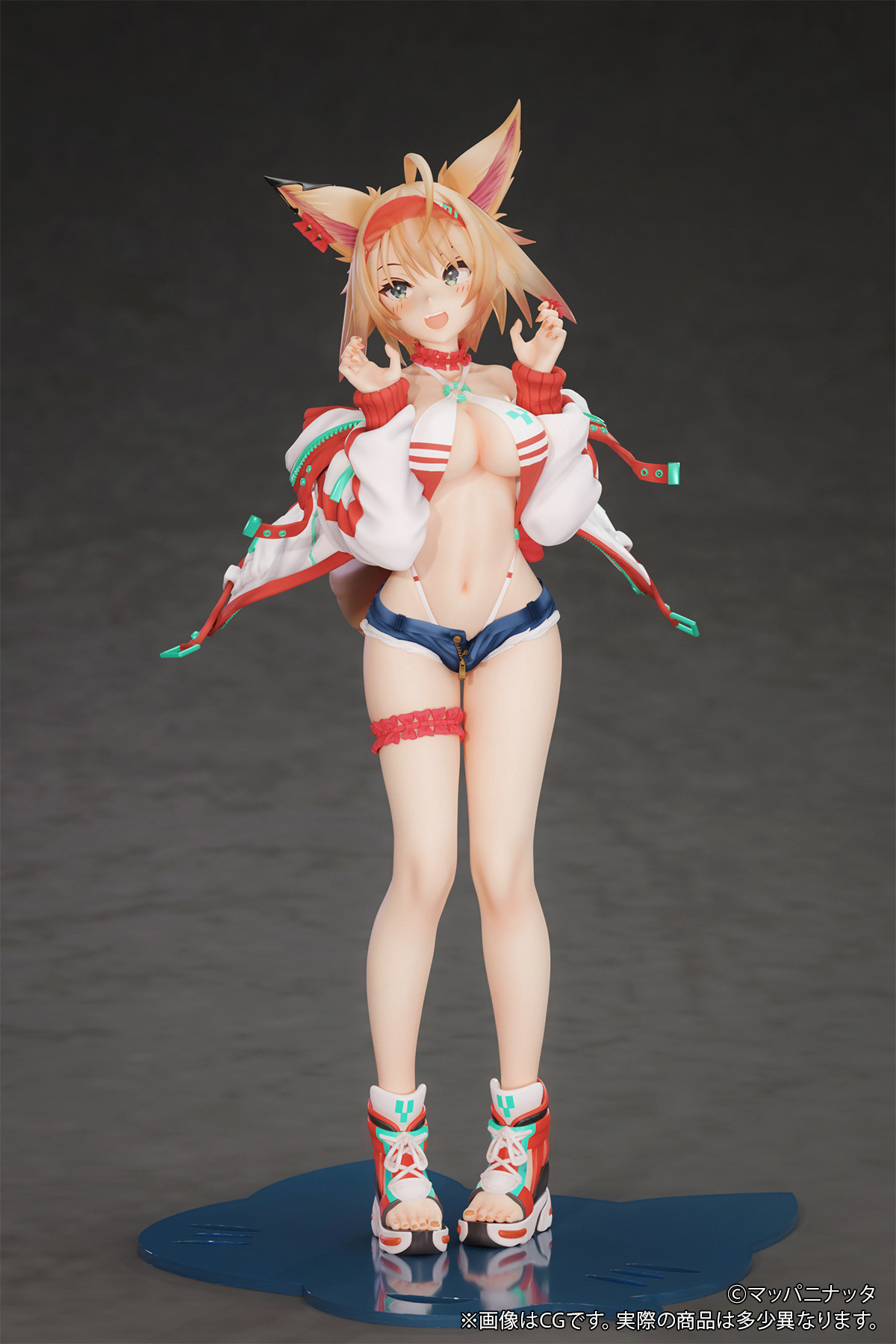 Original - Kemonomimi Gakuen - Fennec Shalit - 1/7 - Jacket On Ver. (B'full)
