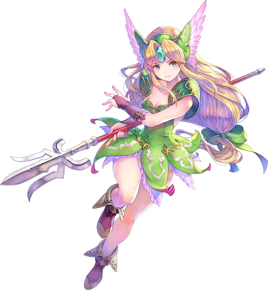 Seiken Densetsu 3 Trials of Mana - Riesz (Flare, Square Enix)