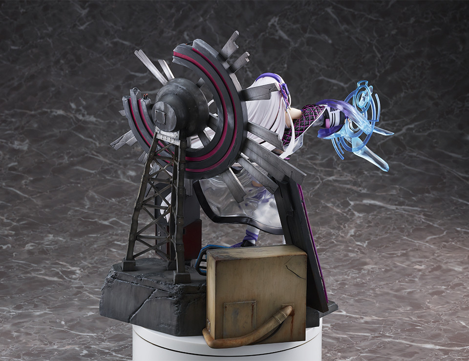 Re:Zero kara Hajimeru Isekai Seikatsu - Emilia - Shibuya Scramble Figure - 1/7 - Neon City Ver. (Alpha Satellite, eStream)