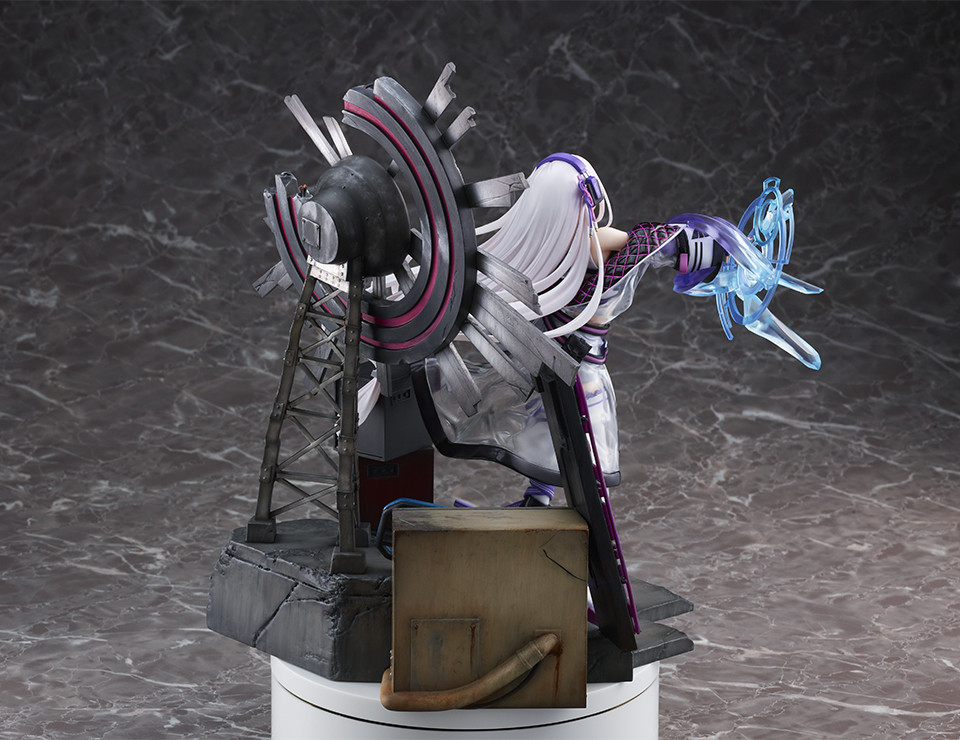 Re:Zero kara Hajimeru Isekai Seikatsu - Emilia - Shibuya Scramble Figure - 1/7 - Neon City Ver. (Alpha Satellite, eStream)