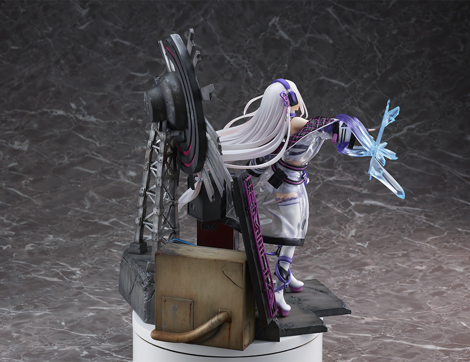 Re:Zero kara Hajimeru Isekai Seikatsu - Emilia - Shibuya Scramble Figure - 1/7 - Neon City Ver. (Alpha Satellite, eStream)