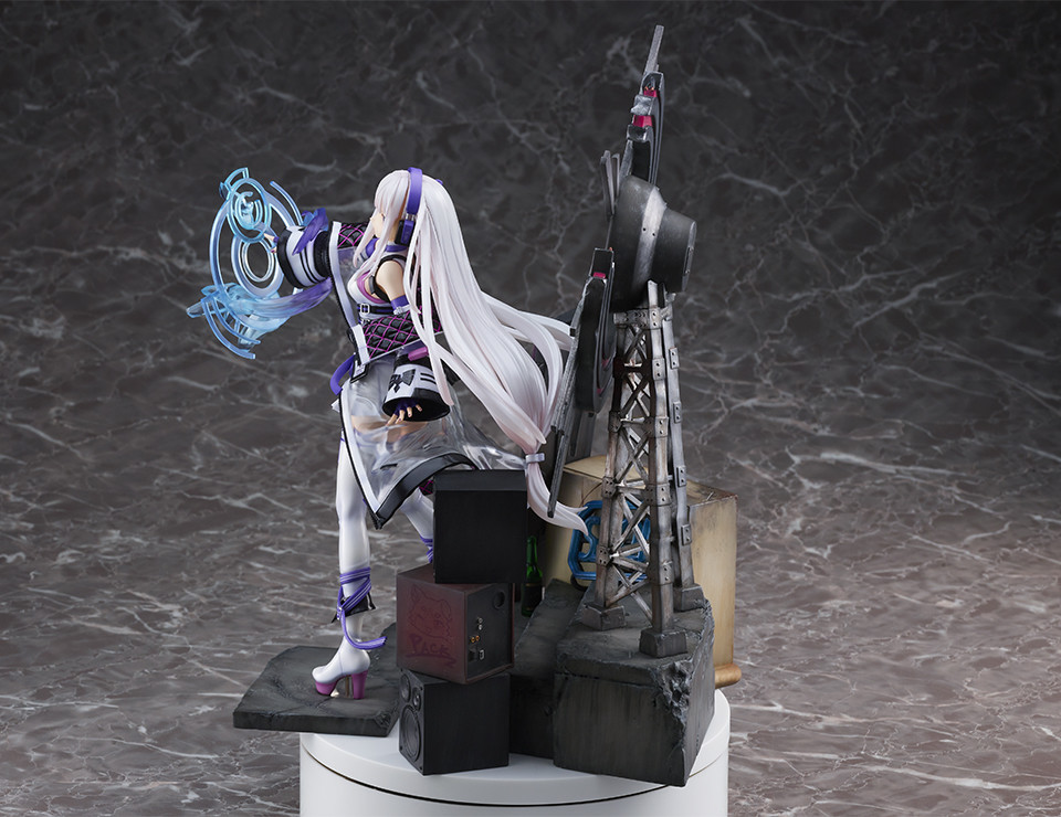 Re:Zero kara Hajimeru Isekai Seikatsu - Emilia - Shibuya Scramble Figure - 1/7 - Neon City Ver. (Alpha Satellite, eStream)