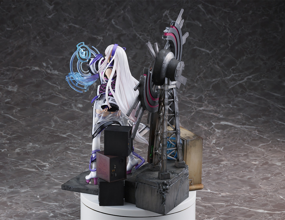 Re:Zero kara Hajimeru Isekai Seikatsu - Emilia - Shibuya Scramble Figure - 1/7 - Neon City Ver. (Alpha Satellite, eStream)