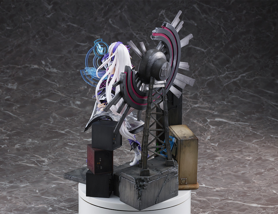Re:Zero kara Hajimeru Isekai Seikatsu - Emilia - Shibuya Scramble Figure - 1/7 - Neon City Ver. (Alpha Satellite, eStream)