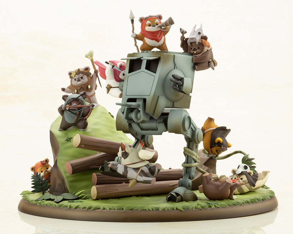 Star Wars: Episode VI – Return of the Jedi - Chief Chirpa - Kneesaa - Leektar - Logray - Paploo - Romba - Teebo - Tokkat - Wicket W. Warrick - Widdle Warrick - ARTFX - ARTFX Artist Series - Battle of Endor - Little Rebels (Kotobukiya)