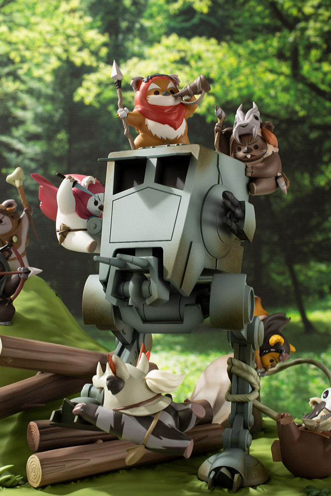 Star Wars: Episode VI – Return of the Jedi - Chief Chirpa - Kneesaa - Leektar - Logray - Paploo - Romba - Teebo - Tokkat - Wicket W. Warrick - Widdle Warrick - ARTFX - ARTFX Artist Series - Battle of Endor - Little Rebels (Kotobukiya)