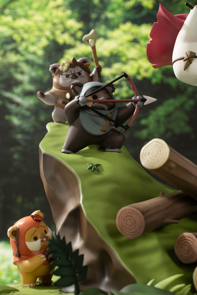 Star Wars: Episode VI – Return of the Jedi - Chief Chirpa - Kneesaa - Leektar - Logray - Paploo - Romba - Teebo - Tokkat - Wicket W. Warrick - Widdle Warrick - ARTFX - ARTFX Artist Series - Battle of Endor - Little Rebels (Kotobukiya)