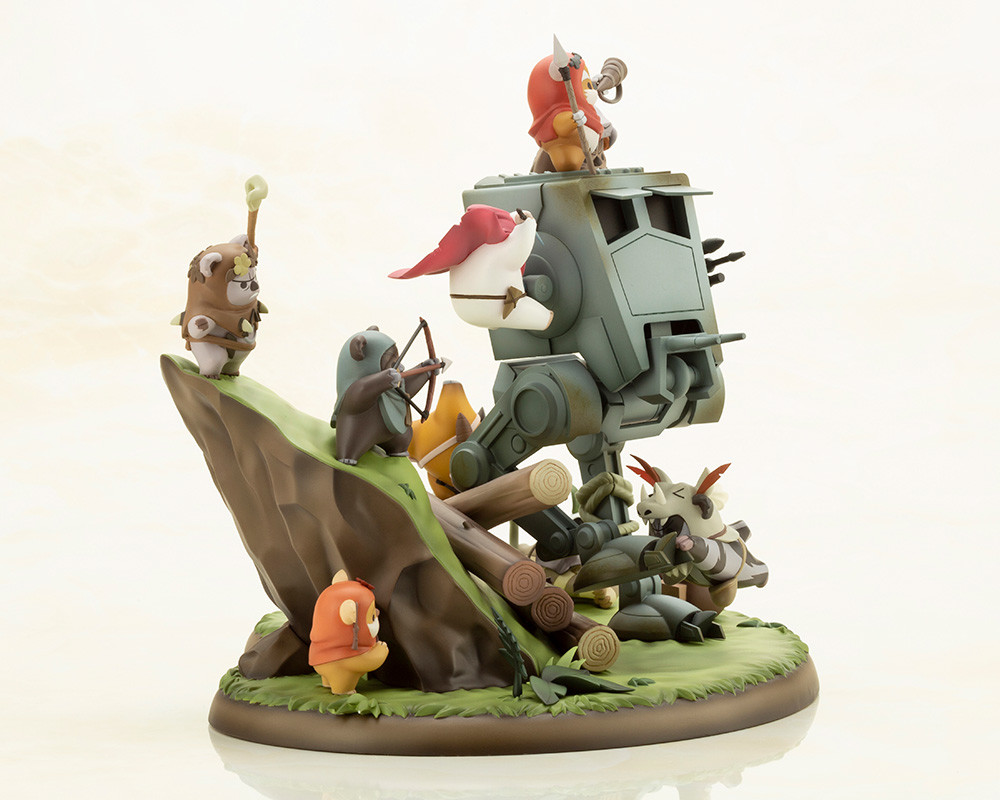 Star Wars: Episode VI – Return of the Jedi - Chief Chirpa - Kneesaa - Leektar - Logray - Paploo - Romba - Teebo - Tokkat - Wicket W. Warrick - Widdle Warrick - ARTFX - ARTFX Artist Series - Battle of Endor - Little Rebels (Kotobukiya)