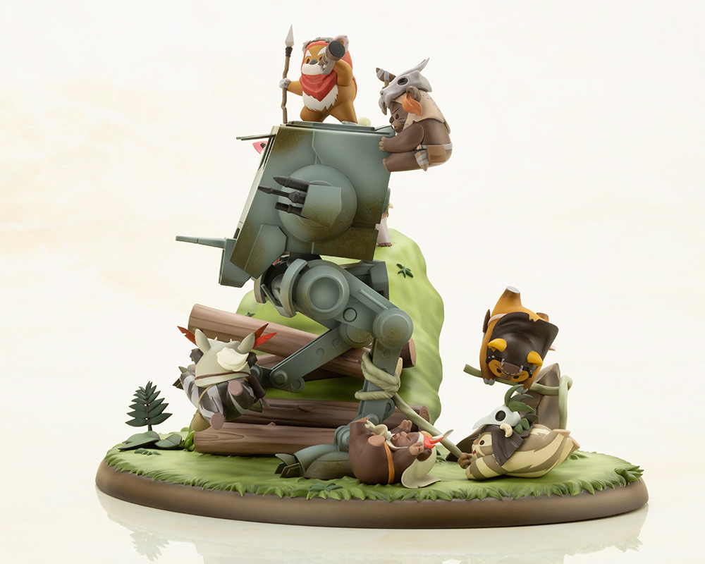 Star Wars: Episode VI – Return of the Jedi - Chief Chirpa - Kneesaa - Leektar - Logray - Paploo - Romba - Teebo - Tokkat - Wicket W. Warrick - Widdle Warrick - ARTFX - ARTFX Artist Series - Battle of Endor - Little Rebels (Kotobukiya)