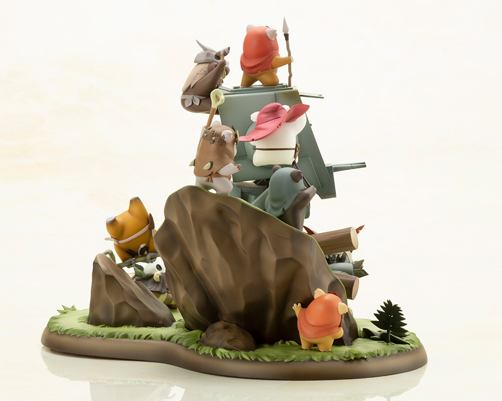 Star Wars: Episode VI – Return of the Jedi - Chief Chirpa - Kneesaa - Leektar - Logray - Paploo - Romba - Teebo - Tokkat - Wicket W. Warrick - Widdle Warrick - ARTFX - ARTFX Artist Series - Battle of Endor - Little Rebels (Kotobukiya)