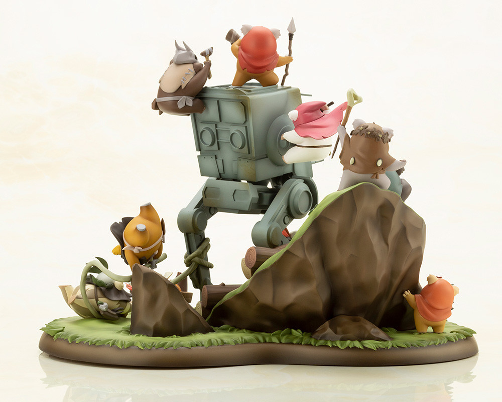 Star Wars: Episode VI – Return of the Jedi - Chief Chirpa - Kneesaa - Leektar - Logray - Paploo - Romba - Teebo - Tokkat - Wicket W. Warrick - Widdle Warrick - ARTFX - ARTFX Artist Series - Battle of Endor - Little Rebels (Kotobukiya)