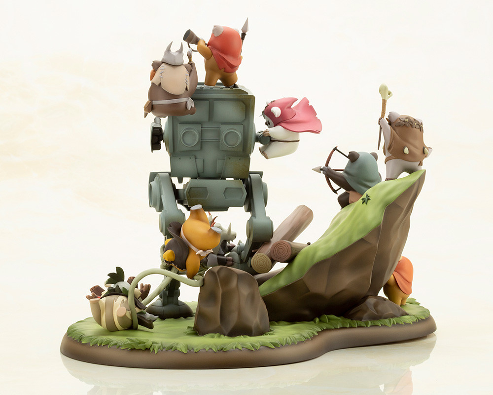 Star Wars: Episode VI – Return of the Jedi - Chief Chirpa - Kneesaa - Leektar - Logray - Paploo - Romba - Teebo - Tokkat - Wicket W. Warrick - Widdle Warrick - ARTFX - ARTFX Artist Series - Battle of Endor - Little Rebels (Kotobukiya)