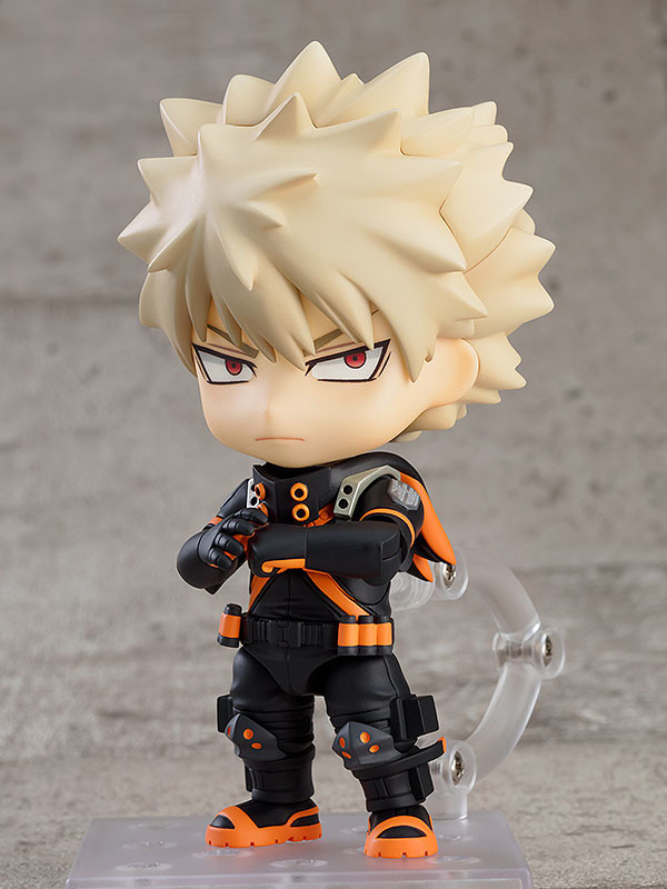 Boku no Hero Academia The Movie: World Heroes' Mission - Bakugo Katsuki - Nendoroid  (#1692) - Stealth Suit Ver. (Good Smile Company, Toho Animation) photo 6