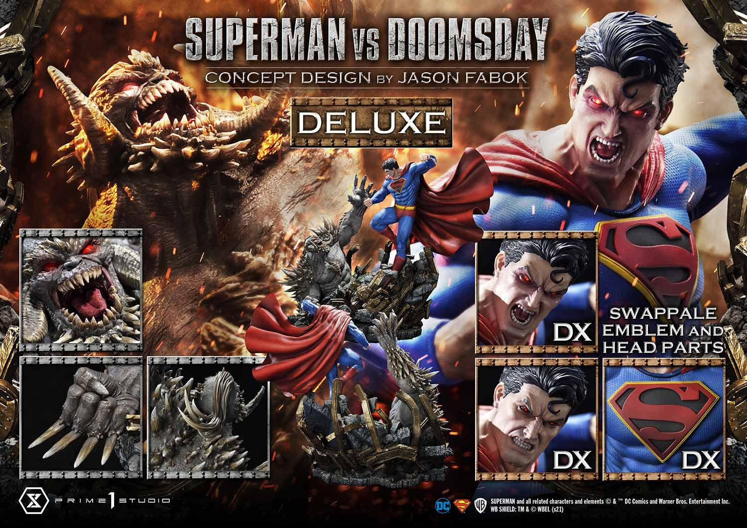 Superman - Doomsday - Ultimate Museum Masterline  (UMMDC-05DXS) - 1/3 - DX Bonus Version (Prime 1 Studio)
