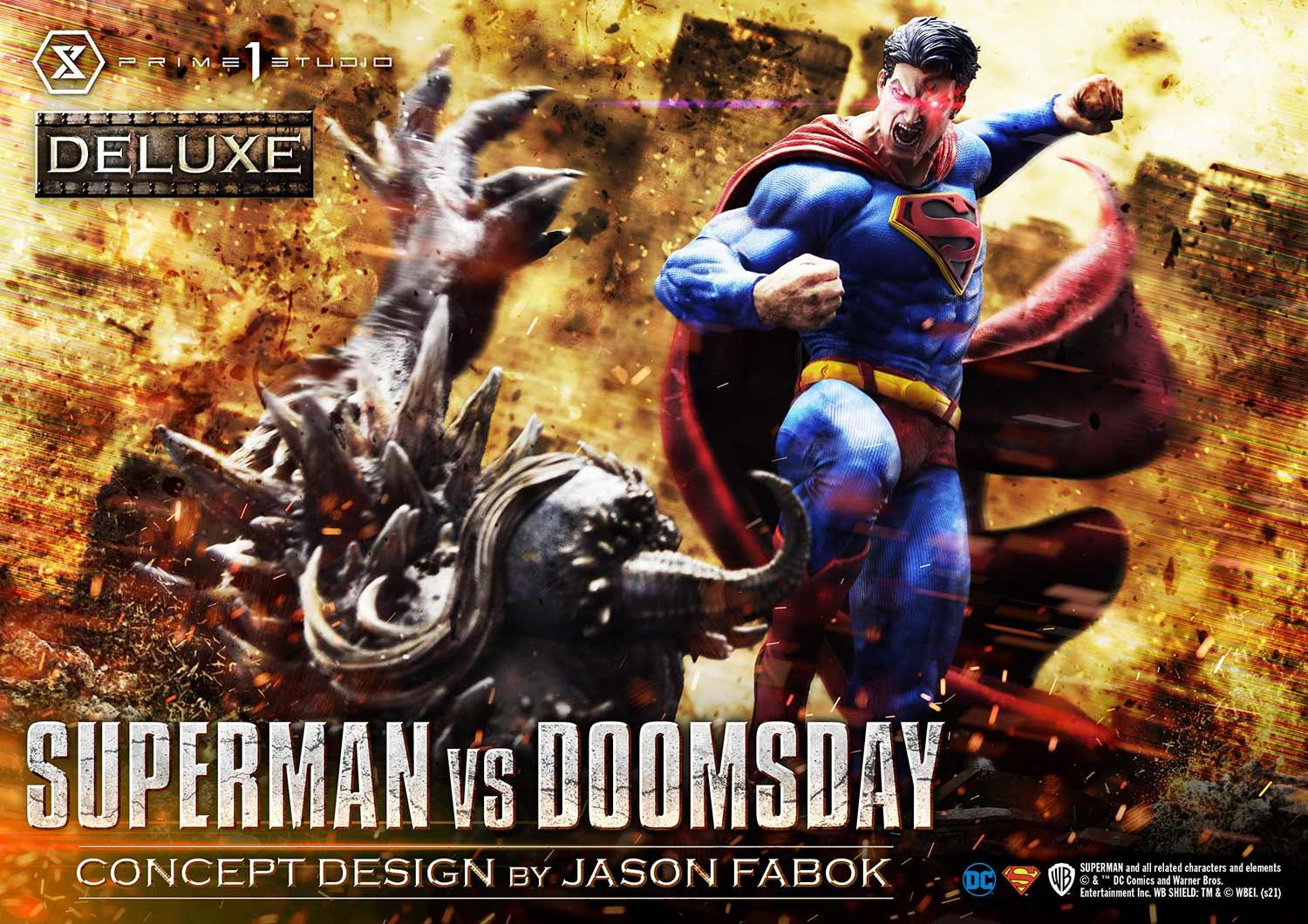 Superman - Doomsday - Ultimate Museum Masterline  (UMMDC-05DXS) - 1/3 - DX Bonus Version (Prime 1 Studio)