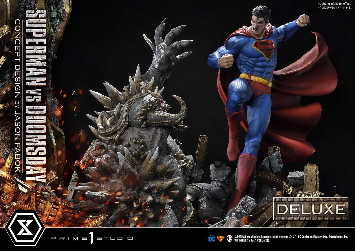 Superman - Doomsday - Ultimate Museum Masterline  (UMMDC-05DXS) - 1/3 - DX Bonus Version (Prime 1 Studio)