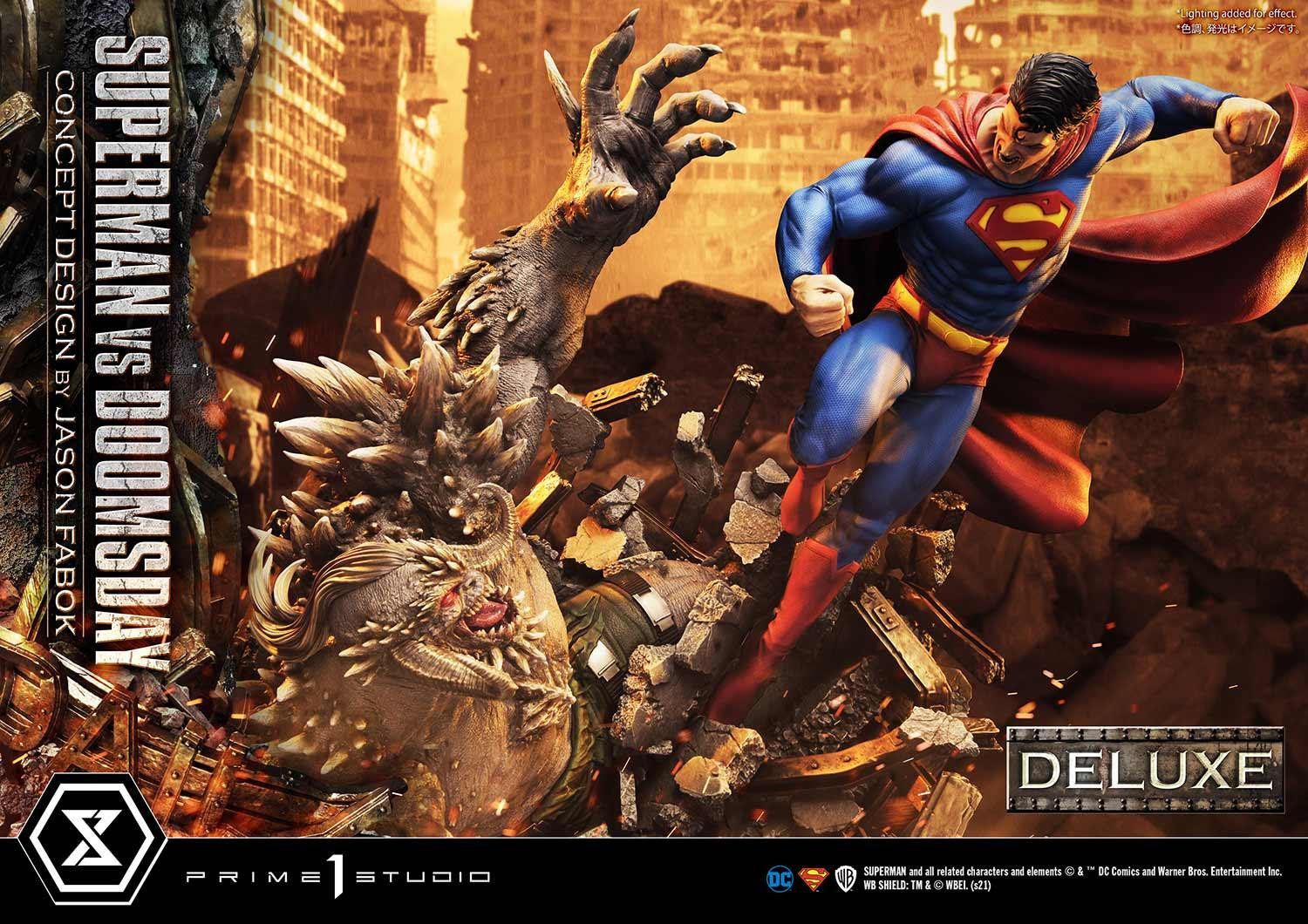 Superman - Doomsday - Ultimate Museum Masterline  (UMMDC-05DXS) - 1/3 - DX Bonus Version (Prime 1 Studio)