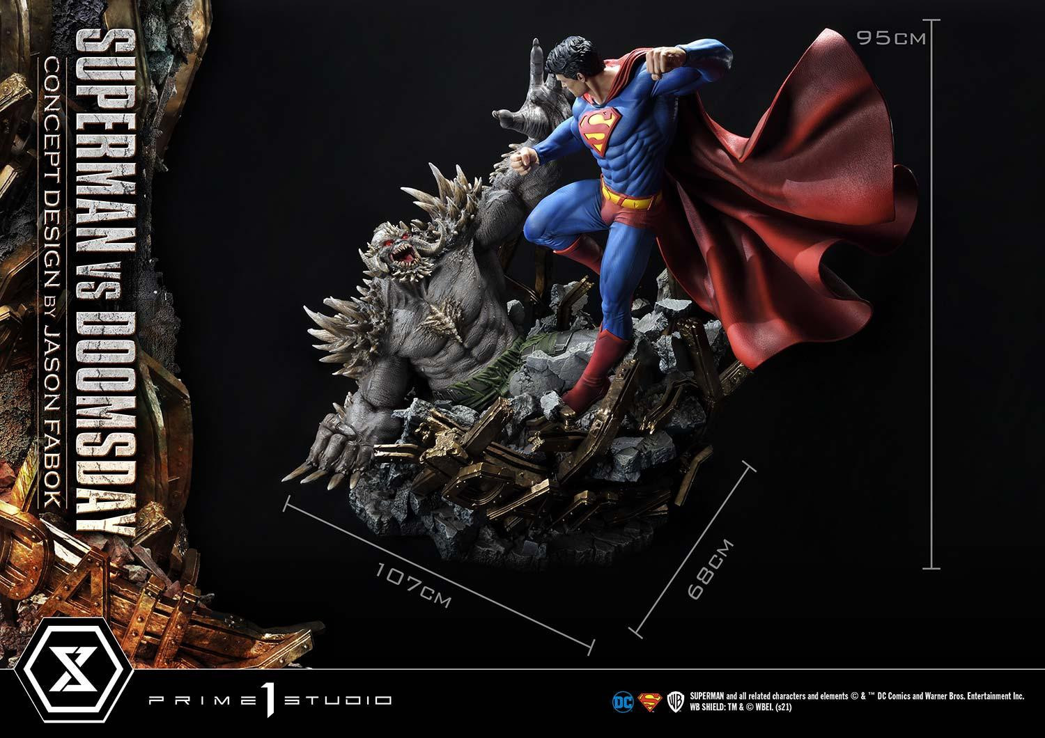 Superman - Doomsday - Ultimate Museum Masterline (UMMDC-05DXS) - 1/3 - DX Bonus Version (Prime 1 Studio)