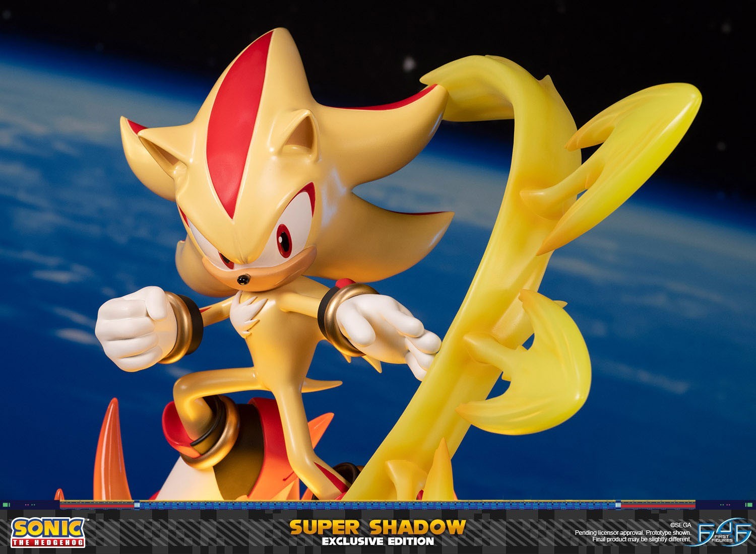 Sonic the Hedgehog - Super Shadow - Sonic the Hedgehog Modern - Exclusive Edition (First 4 Figures)