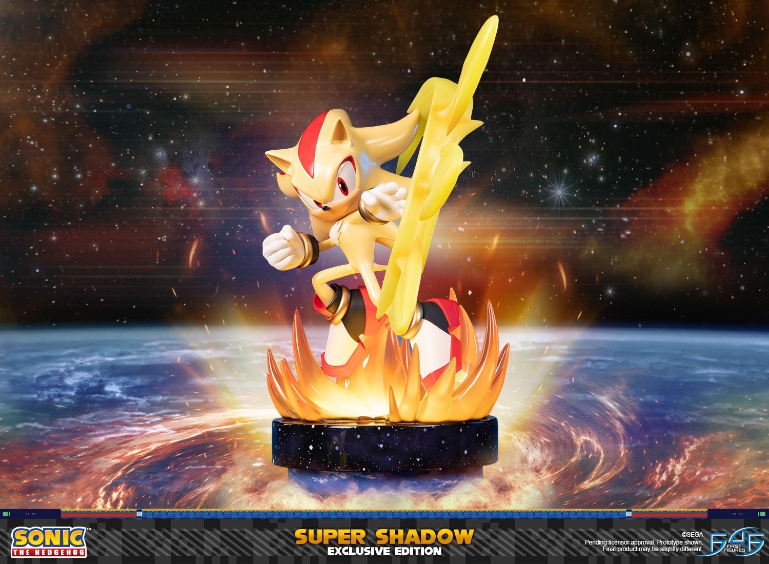 Sonic the Hedgehog - Super Shadow - Sonic the Hedgehog Modern - Exclusive Edition (First 4 Figures)
