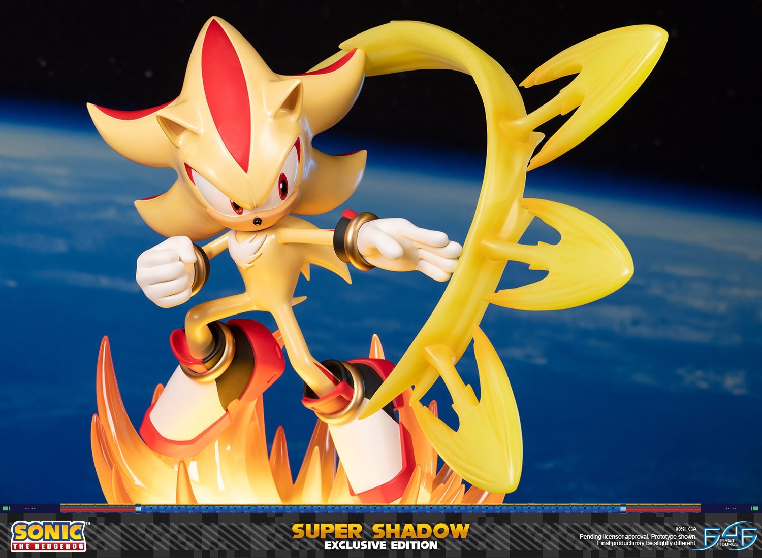 Sonic the Hedgehog - Super Shadow - Sonic the Hedgehog Modern - Exclusive Edition (First 4 Figures)