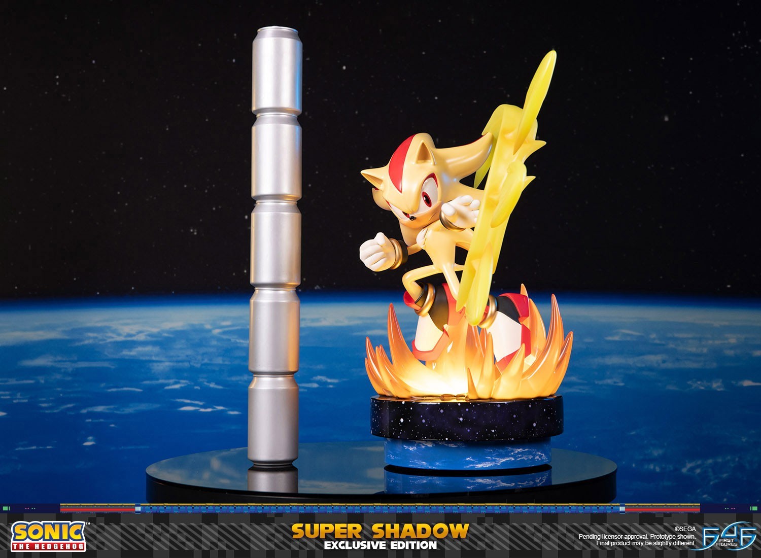 Sonic the Hedgehog - Super Shadow - Sonic the Hedgehog Modern - Exclusive Edition (First 4 Figures)