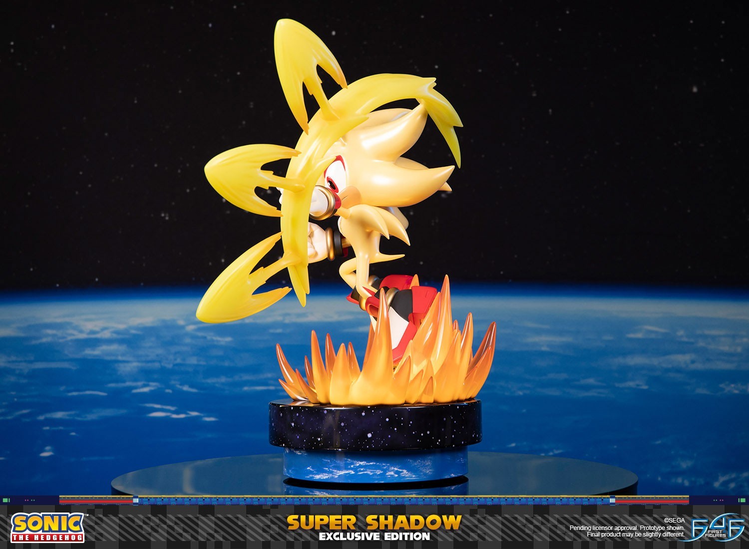 Sonic the Hedgehog - Super Shadow - Sonic the Hedgehog Modern - Exclusive Edition (First 4 Figures)