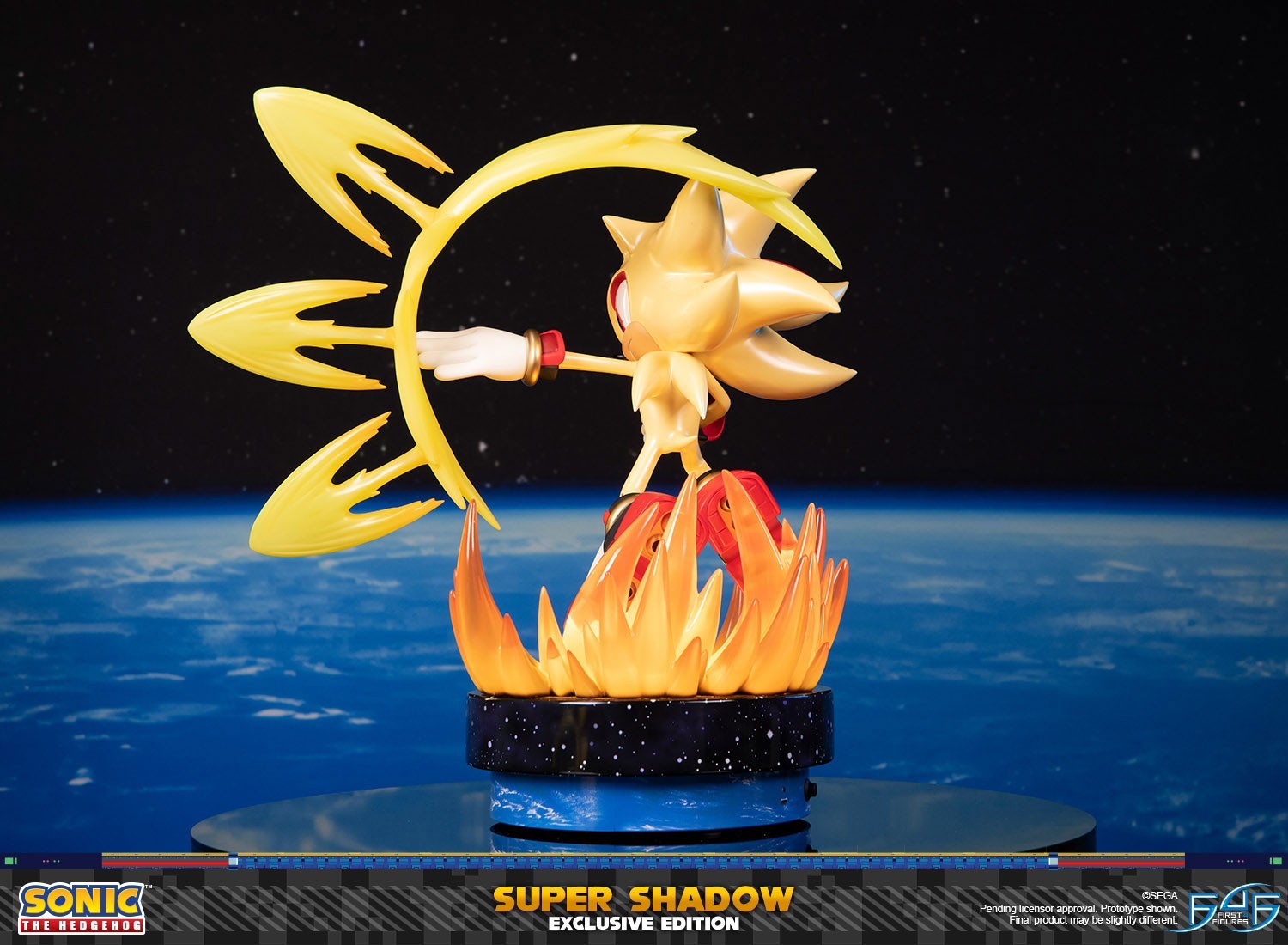 Sonic the Hedgehog - Super Shadow - Sonic the Hedgehog Modern - Exclusive Edition (First 4 Figures)