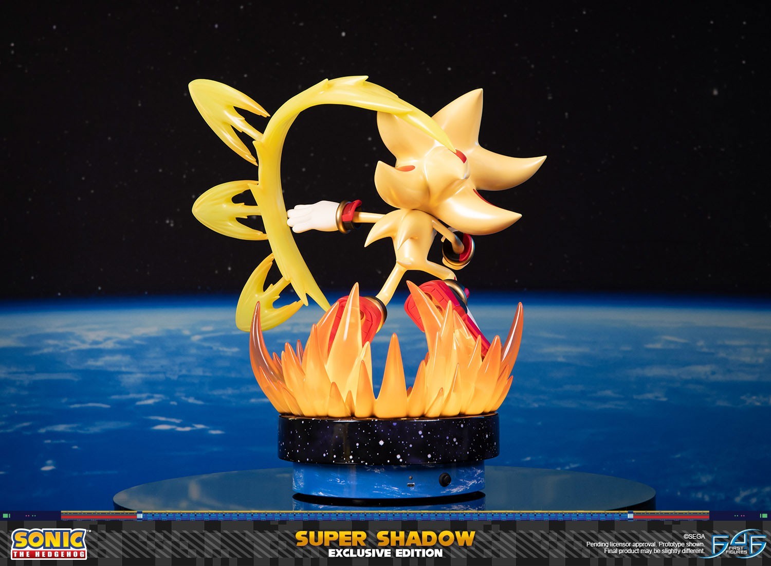 Sonic the Hedgehog - Super Shadow - Sonic the Hedgehog Modern - Exclusive Edition (First 4 Figures)
