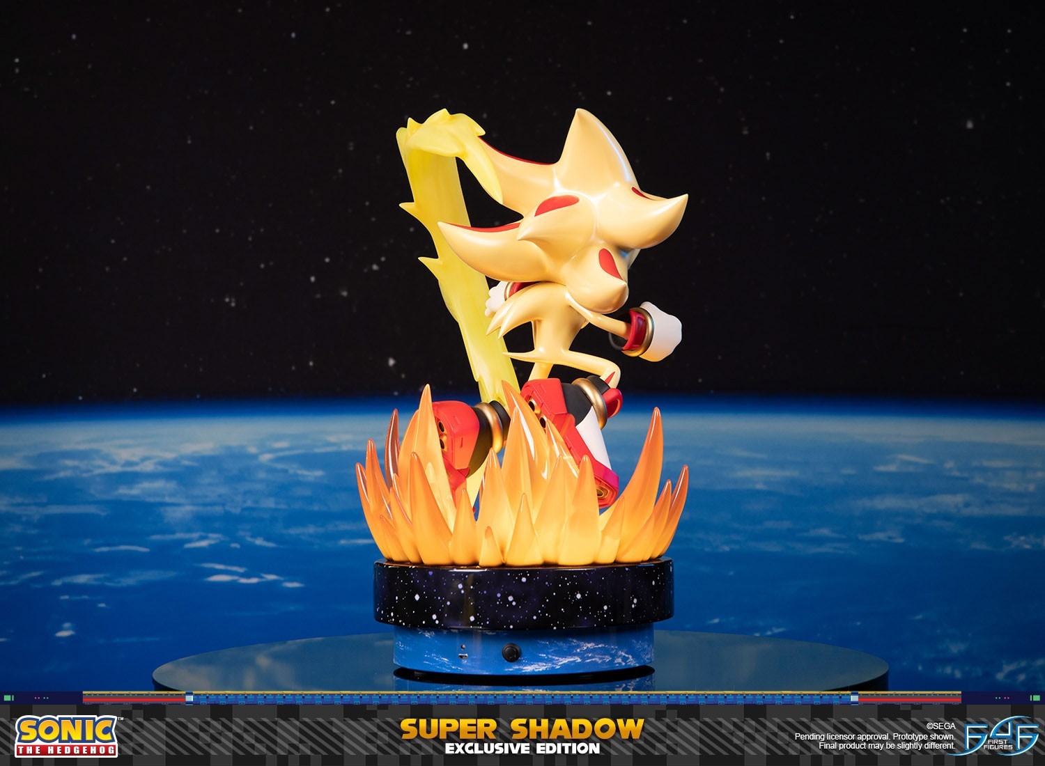 Sonic the Hedgehog - Super Shadow - Sonic the Hedgehog Modern - Exclusive Edition (First 4 Figures)