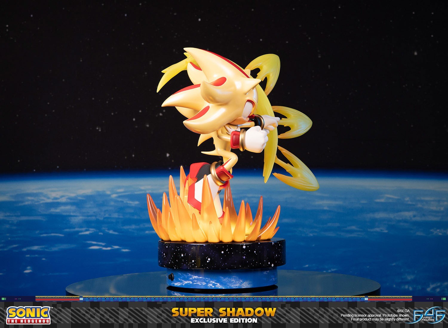Sonic the Hedgehog - Super Shadow - Sonic the Hedgehog Modern - Exclusive Edition (First 4 Figures)