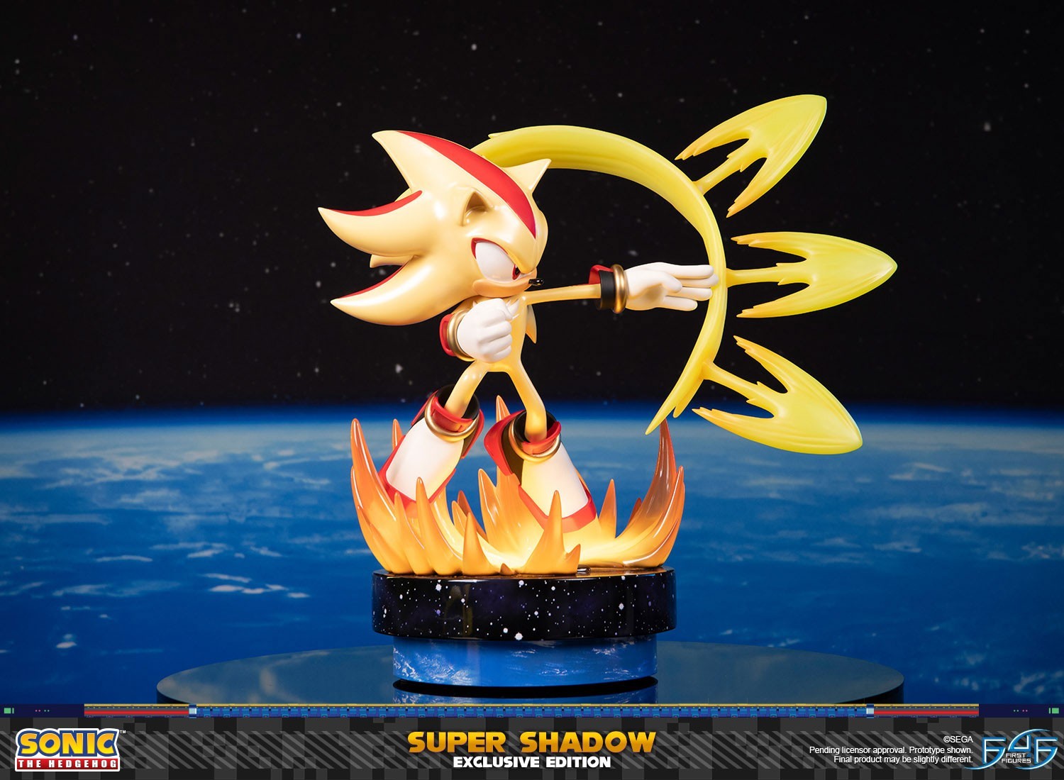 Sonic the Hedgehog - Super Shadow - Sonic the Hedgehog Modern - Exclusive Edition (First 4 Figures)