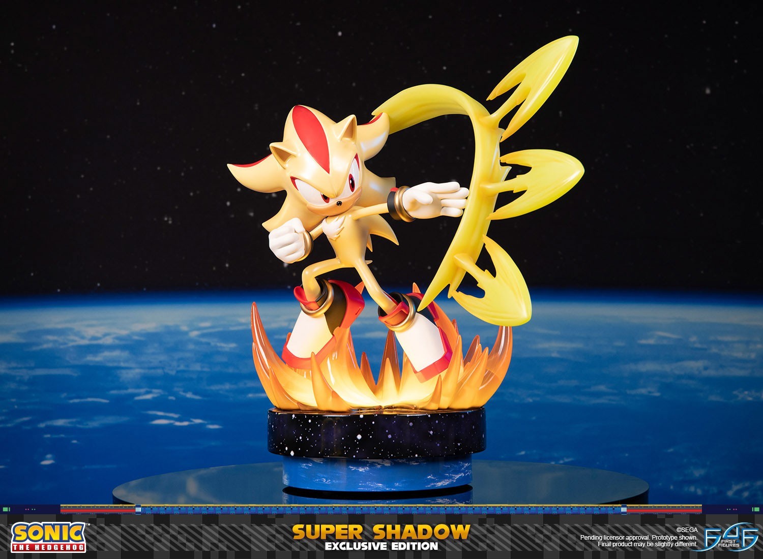 Sonic the Hedgehog - Super Shadow - Sonic the Hedgehog Modern - Exclusive Edition (First 4 Figures)