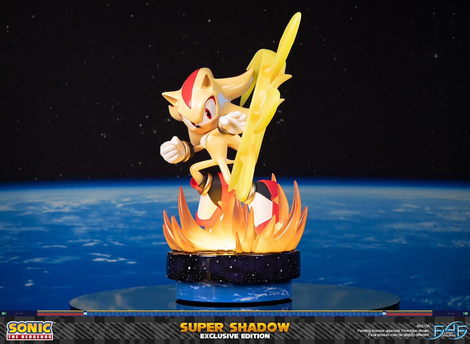 Sonic the Hedgehog - Super Shadow - Sonic the Hedgehog Modern - Exclusive Edition (First 4 Figures)