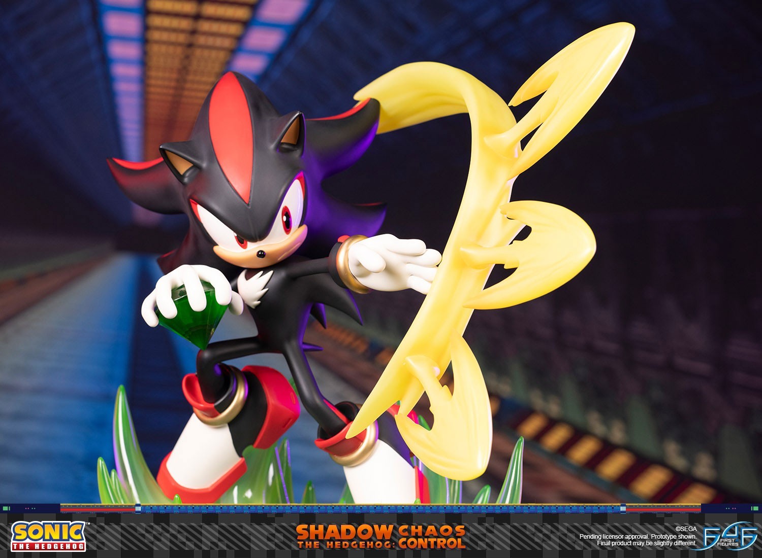 Sonic the Hedgehog - Shadow the Hedgehog - Sonic the Hedgehog Modern - Shadow the Hedgehog: Chaos Control - Standard Edition (First 4 Figures)