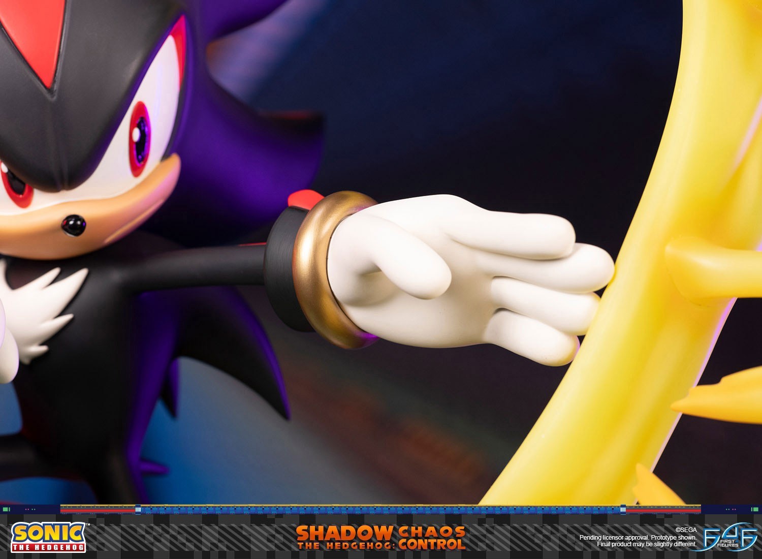 Sonic the Hedgehog - Shadow the Hedgehog - Sonic the Hedgehog Modern - Shadow the Hedgehog: Chaos Control - Standard Edition (First 4 Figures)