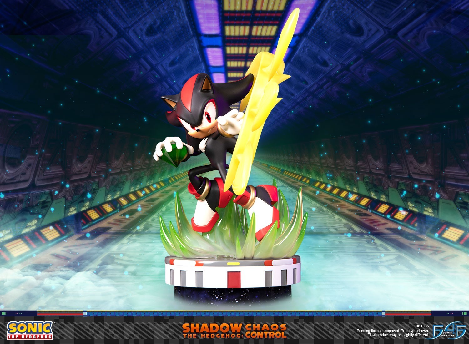 Sonic the Hedgehog - Shadow the Hedgehog - Sonic the Hedgehog Modern - Shadow the Hedgehog: Chaos Control - Standard Edition (First 4 Figures)