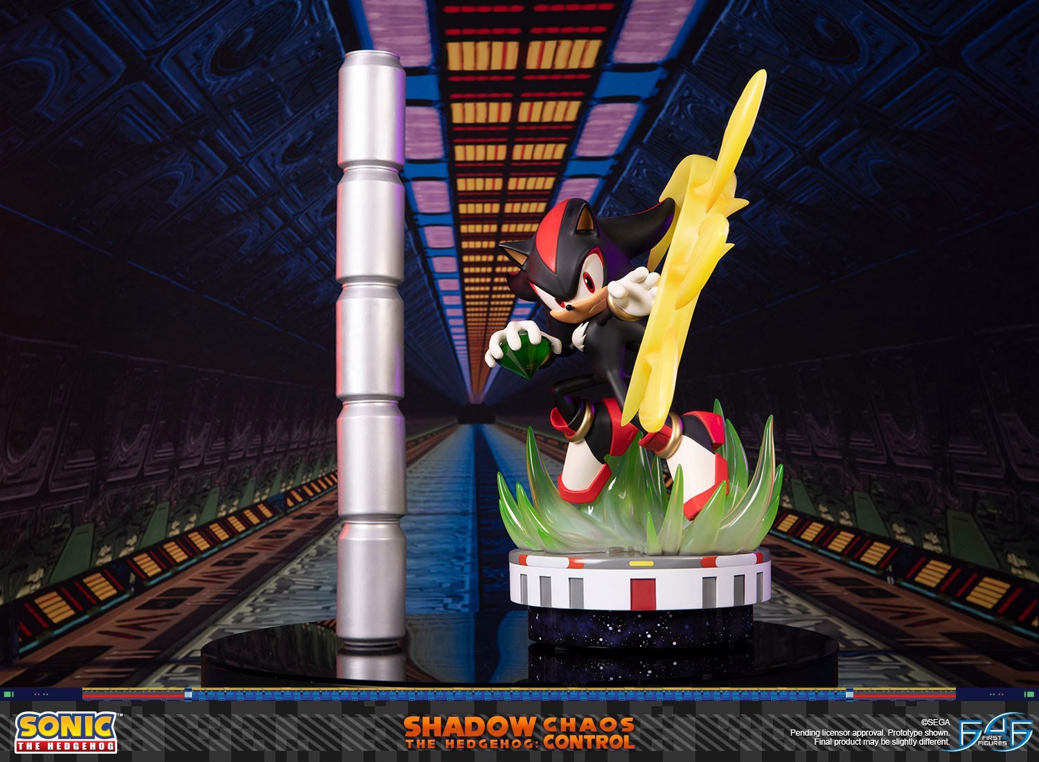 Sonic the Hedgehog - Shadow the Hedgehog - Sonic the Hedgehog Modern - Shadow the Hedgehog: Chaos Control - Standard Edition (First 4 Figures)