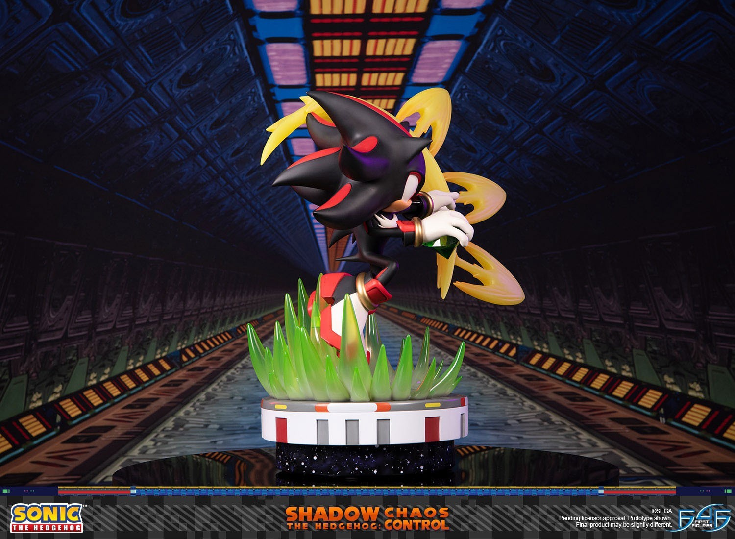 Sonic the Hedgehog - Shadow the Hedgehog - Sonic the Hedgehog Modern - Shadow the Hedgehog: Chaos Control - Standard Edition (First 4 Figures)